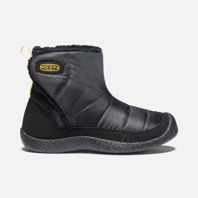 Keen Howser II Boots - Kids' Black Yellow Boots